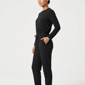 Sweaty Betty Explorer Long Sleeve Jumpsuit - Black